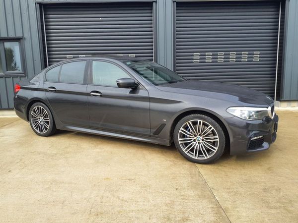 BMW 5-Series Saloon, Petrol Plug-in Hybrid, 2018, Grey