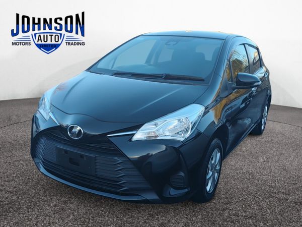Toyota Vitz Hatchback, Petrol, 2018, Black