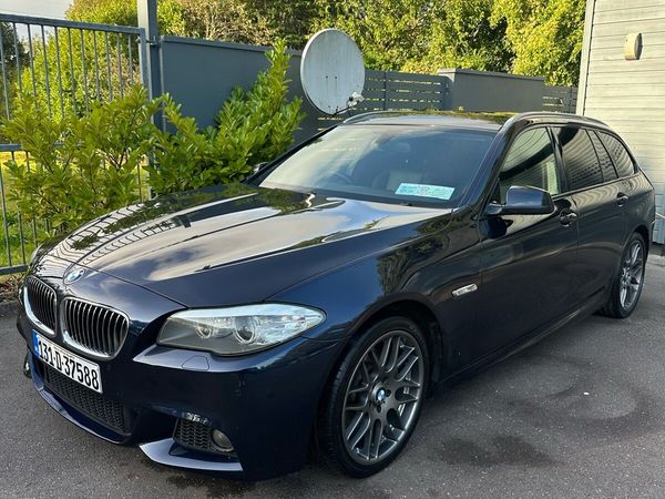 BMW 5-Series Estate, Diesel, 2013, Blue
