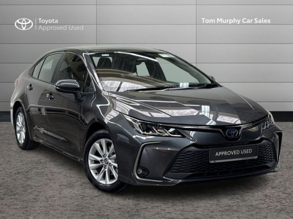 Toyota Corolla Saloon, Petrol Hybrid, 2025, Black