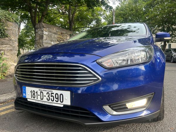 Ford Focus Hatchback, Petrol, 2018, Blue