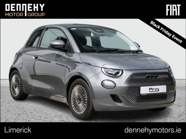 Fiat 500e Hatchback, Electric, 2023, Grey