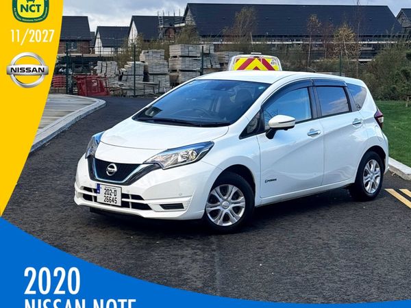 Nissan Note MPV, Petrol Hybrid, 2020, White