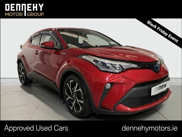 Toyota C-HR Hatchback, Petrol Hybrid, 2022, Red
