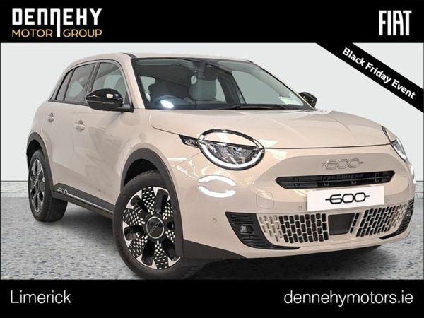 Fiat 600 SUV, Electric, 2025, Gold