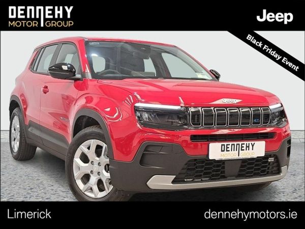 Jeep Avenger SUV, Electric, 2025, Red