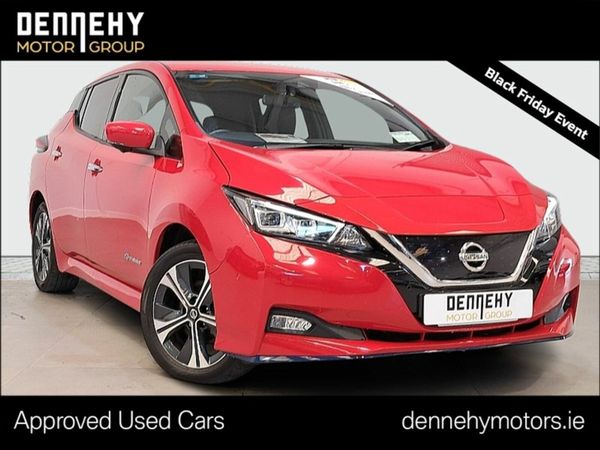 Nissan Leaf Hatchback, Electric, 2020, Red