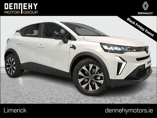 Renault Captur SUV, Petrol Hybrid, 2025, White