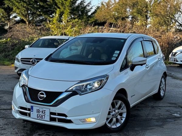 Nissan Note MPV, Petrol Hybrid, 2018, White