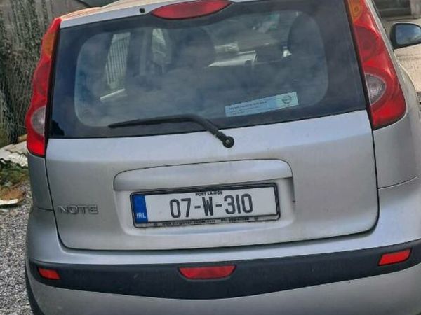 Nissan Note MPV, Petrol, 2007, Silver