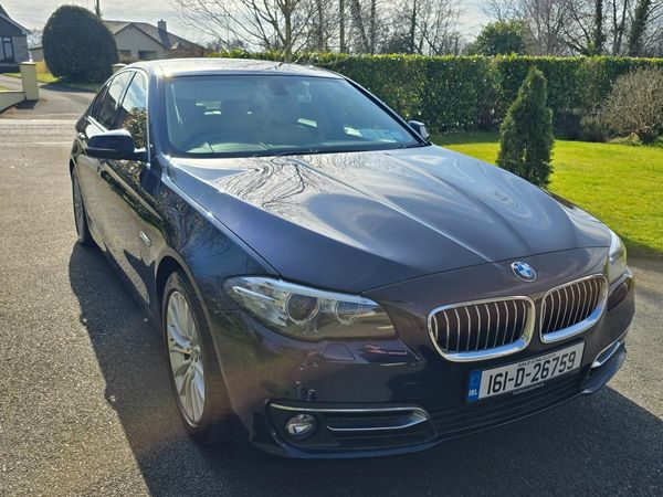 BMW 5-Series Saloon, Diesel, 2016, Blue