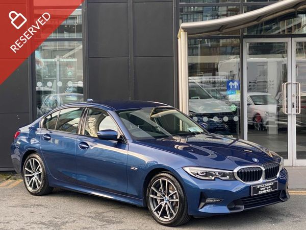 BMW 3-Series Saloon, Petrol Plug-in Hybrid, 2022, Blue