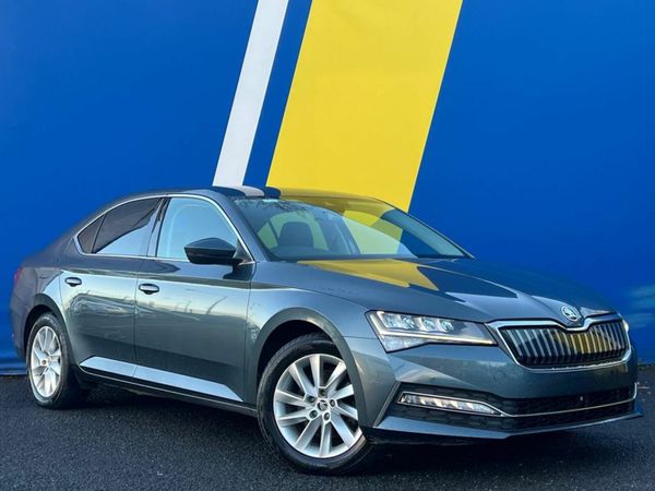 Skoda Superb Saloon, Petrol Plug-in Hybrid, 2021, Grey