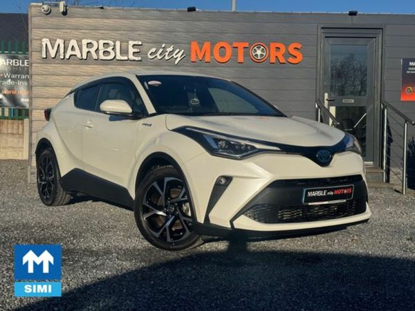 Toyota C-HR Hatchback, Petrol Hybrid, 2020, White