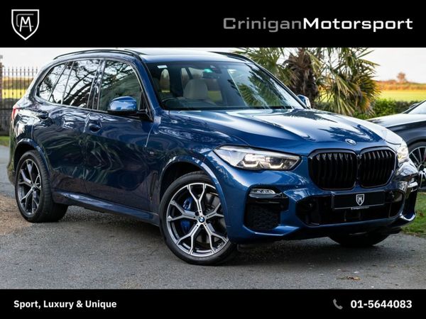 BMW X5 Estate, Petrol Plug-in Hybrid, 2021, Blue