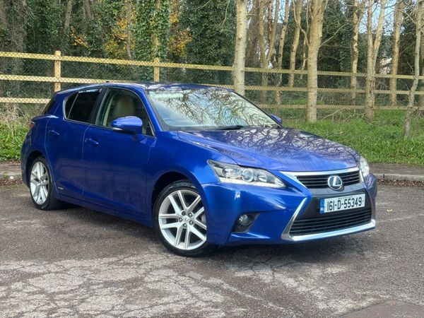 Lexus CT Hatchback, Petrol Hybrid, 2016, Blue