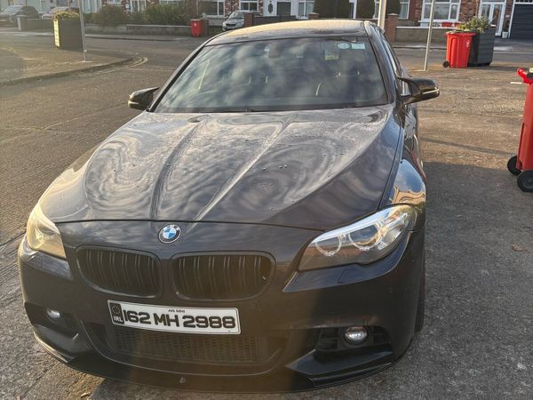 BMW 5-Series Saloon, Diesel, 2016, Black