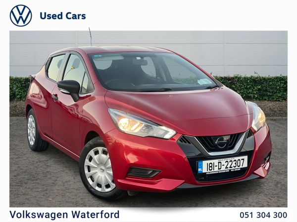 Nissan Micra Hatchback, Petrol, 2018, Red
