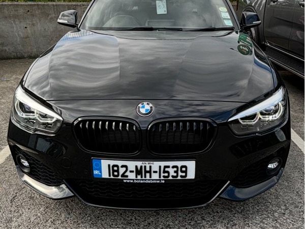 BMW 1-Series Hatchback, Diesel, 2018, Black