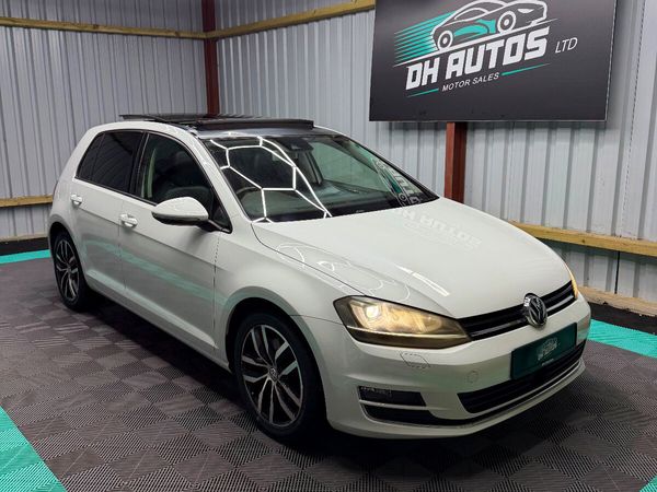 Volkswagen Golf Hatchback, Petrol, 2014, White