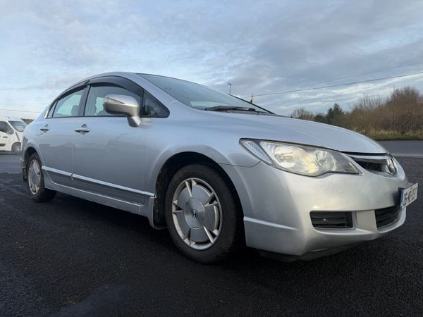 Honda Civic Saloon, Petrol Hybrid, 2006, Silver