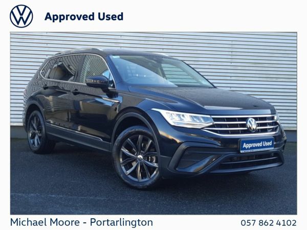 Volkswagen Tiguan Allspace SUV, Diesel, 2024, Black