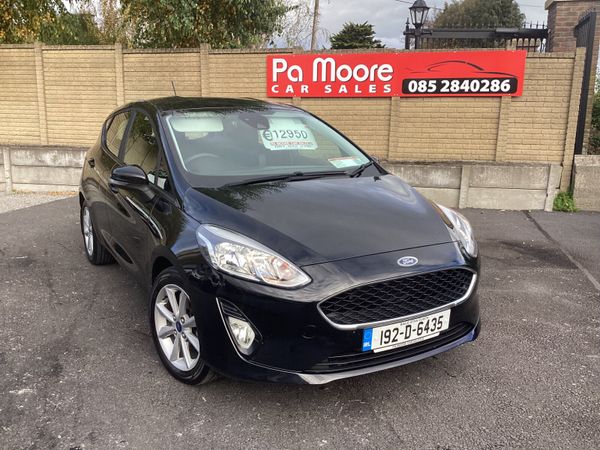 Ford Fiesta Hatchback, Petrol, 2019, Black
