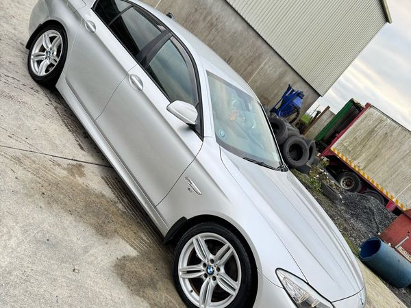 BMW 5-Series Saloon, Diesel, 2012, Silver