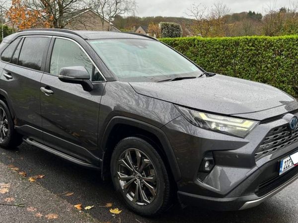 Toyota RAV4 SUV, Petrol Hybrid, 2022, Grey
