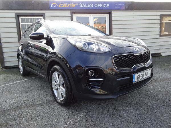 Kia Sportage SUV, Diesel, 2016, Black