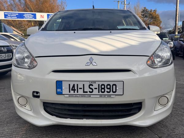 Mitsubishi Mirage Hatchback, Petrol, 2014, White
