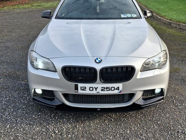 BMW 5-Series Saloon, Diesel, 2012, Silver