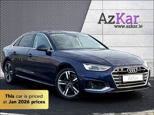 Audi A4 Saloon, Diesel, 2022, Blue