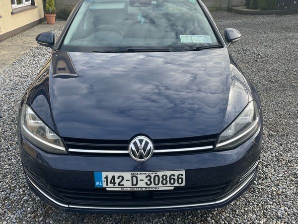 Volkswagen Golf Hatchback, Petrol, 2014, Blue