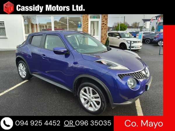 Nissan Juke SUV, Diesel, 2014, Blue