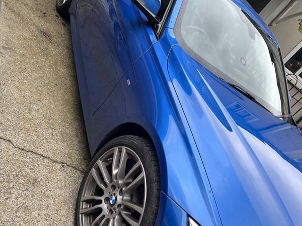BMW 3-Series Saloon, Diesel, 2015, Blue