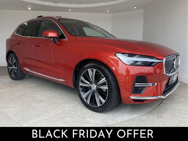 Volvo XC60 SUV, Petrol Hybrid, 2022, Red