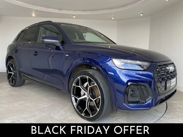 Audi Q5 SUV, Diesel Hybrid, 2021, Blue