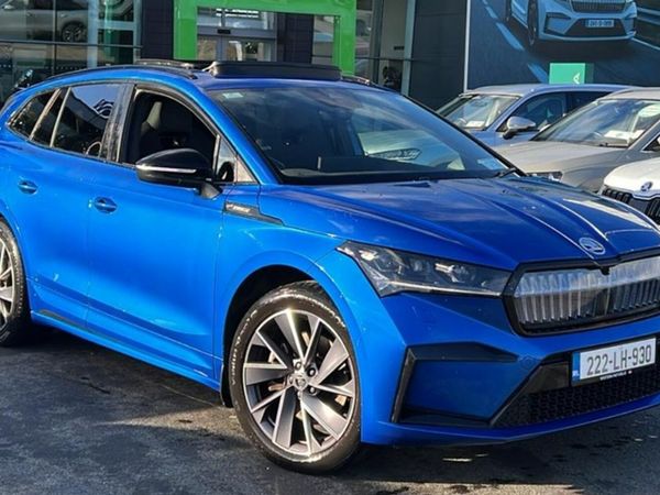 Skoda Enyaq Estate, Electric, 2022, Blue