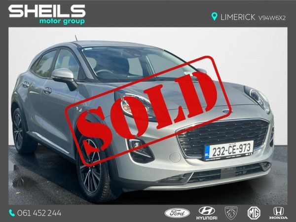 Ford Puma MPV, Petrol Hybrid, 2023, Grey