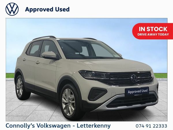 Volkswagen T-Cross SUV, Petrol, 2025, Grey