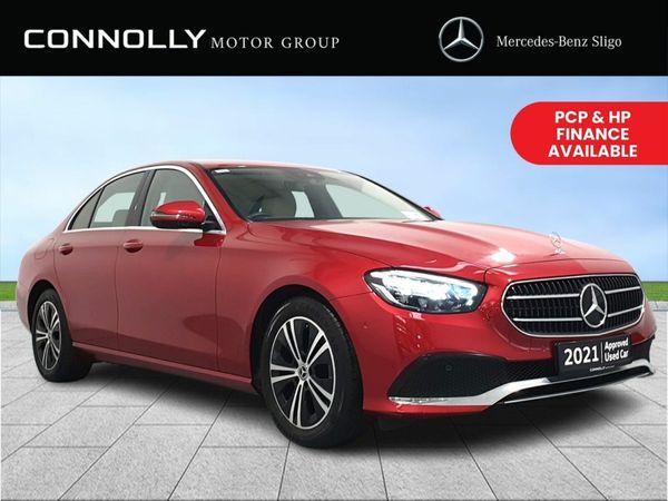 Mercedes-Benz E-Class Saloon, Diesel, 2021, Red