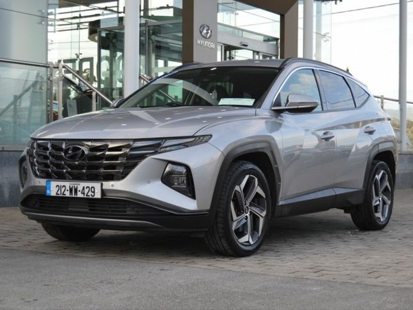 Hyundai Tucson SUV, Petrol Hybrid, 2021, Silver