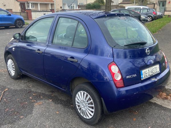Nissan Micra Hatchback, Petrol, 2005, Blue