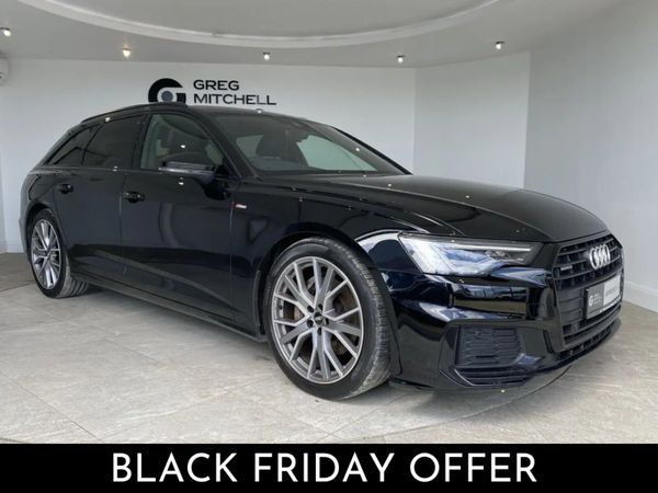 Audi A6 Estate, Diesel Hybrid, 2020, Black