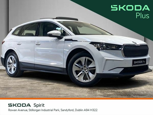 Skoda Enyaq Estate, Electric, 2022, White