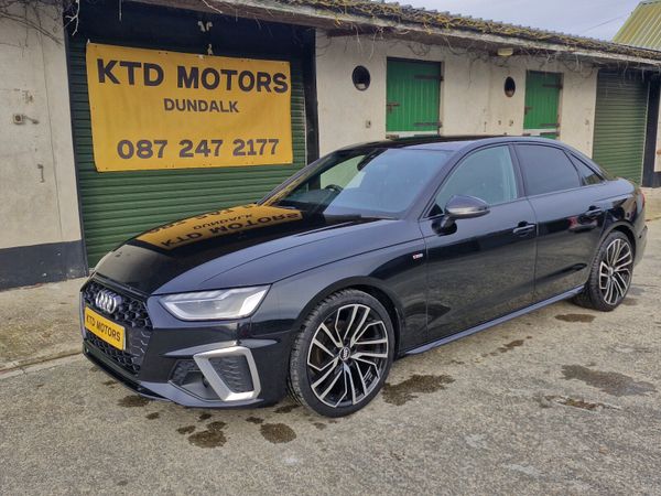 Audi A4 Saloon, Diesel Hybrid, 2021, Black