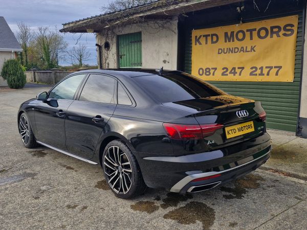 Audi A4 Saloon, Diesel, 2021, Black