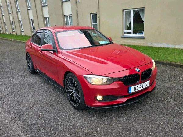 BMW 3-Series Saloon, Diesel, 2014, Red