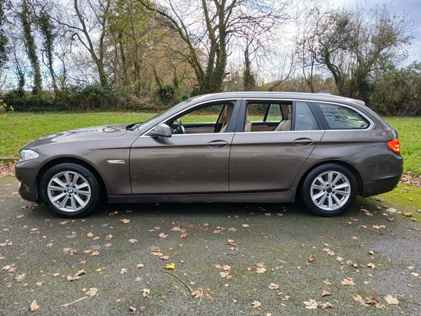 BMW 5-Series Estate, Diesel, 2013, Brown
